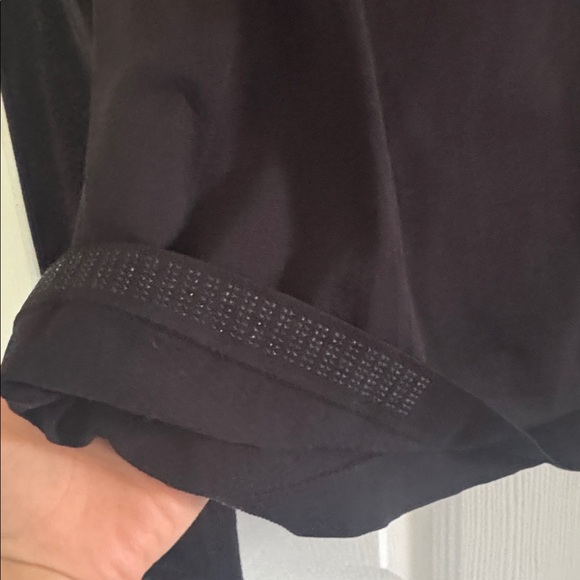 Athleta Black Long Sleeve Up Momentum Half Zip - Picture 8 of 10